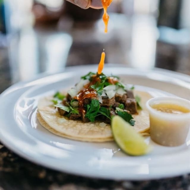 Steak Tacos.