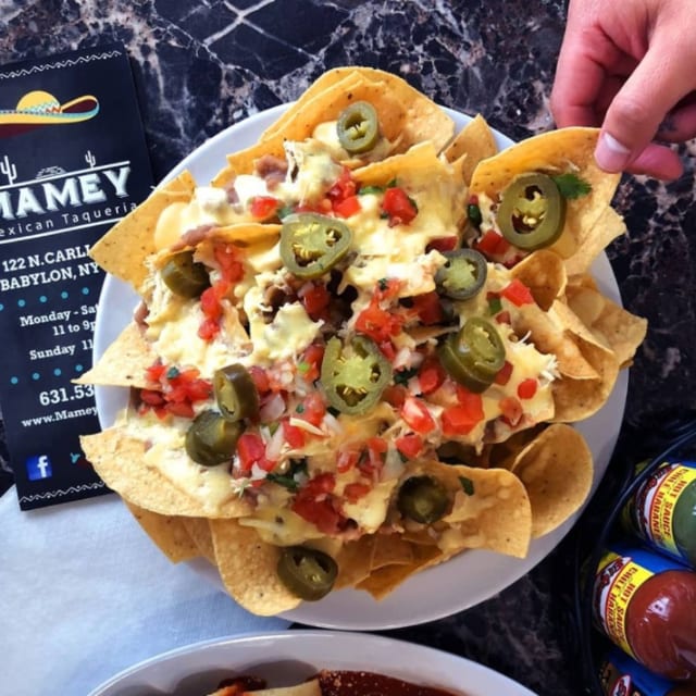 Chicken Nachos.