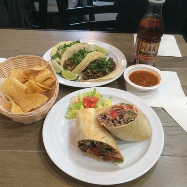 Veggie Burritos.